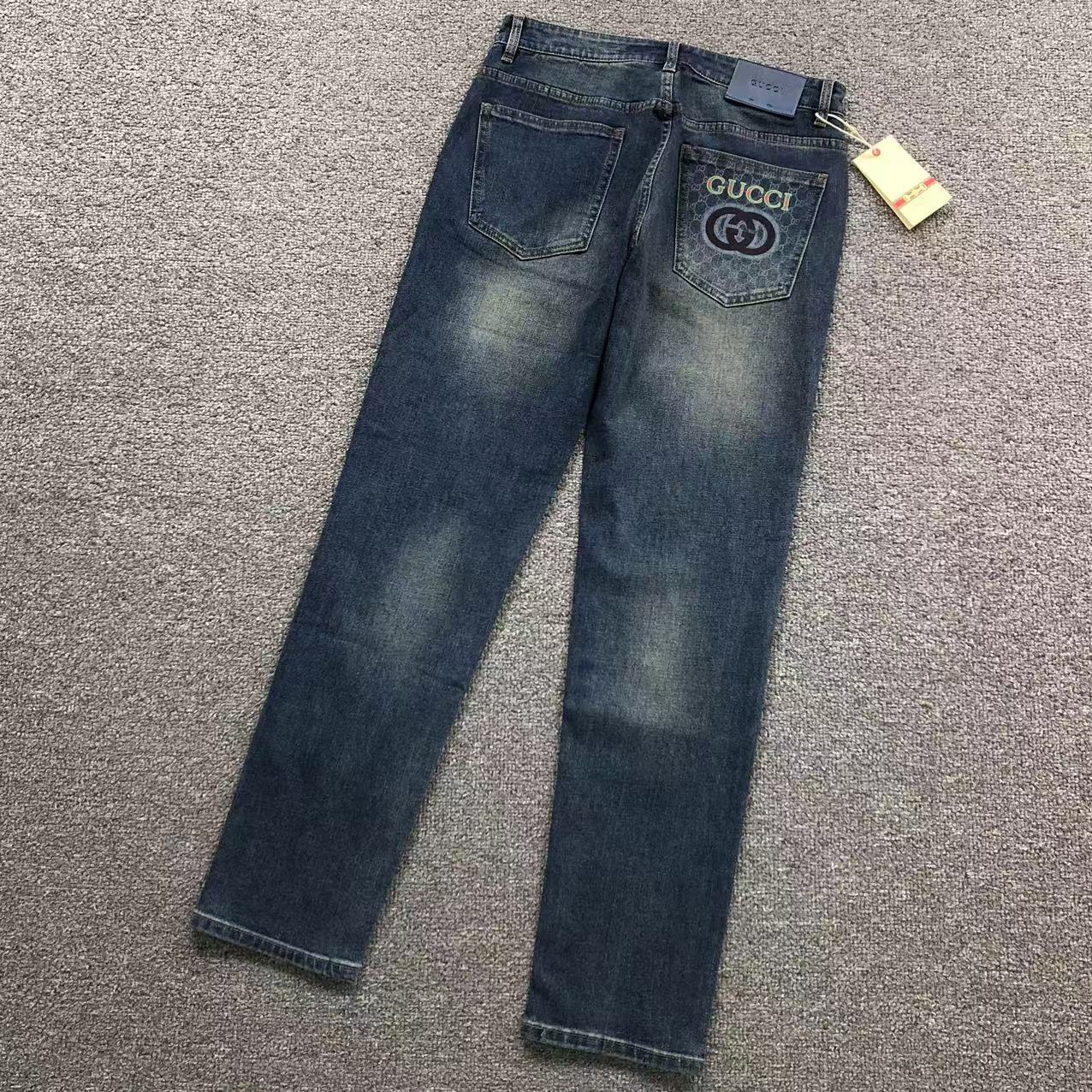 GUCCI PANTALON EN JEAN FUSELÉ