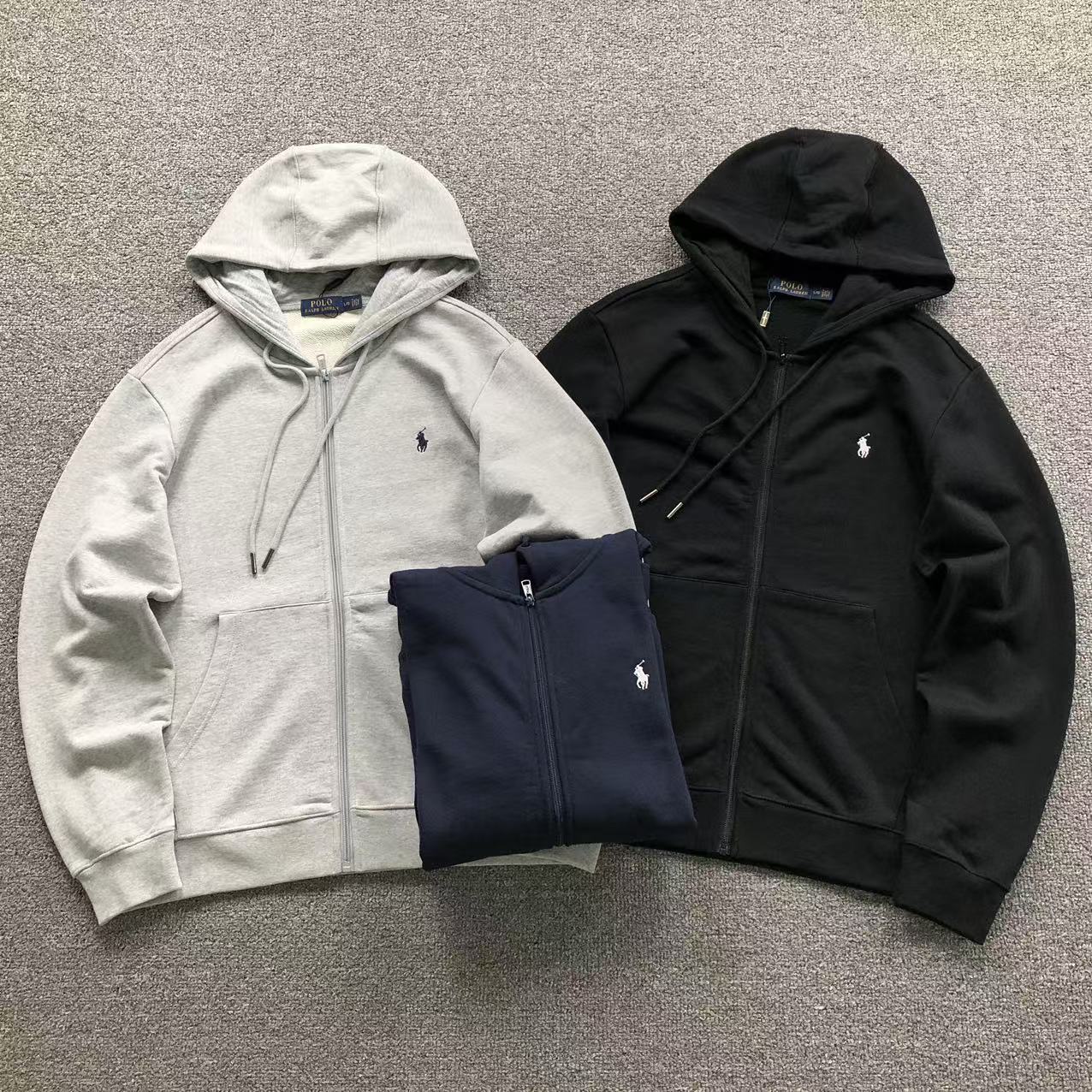 RALPH LAUREN FLEECE HOODIE